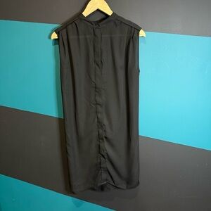 RUDSAK Black Casual Button Down Dress size M